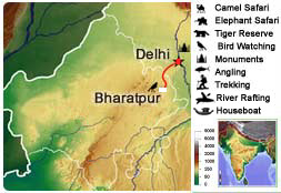Tour map